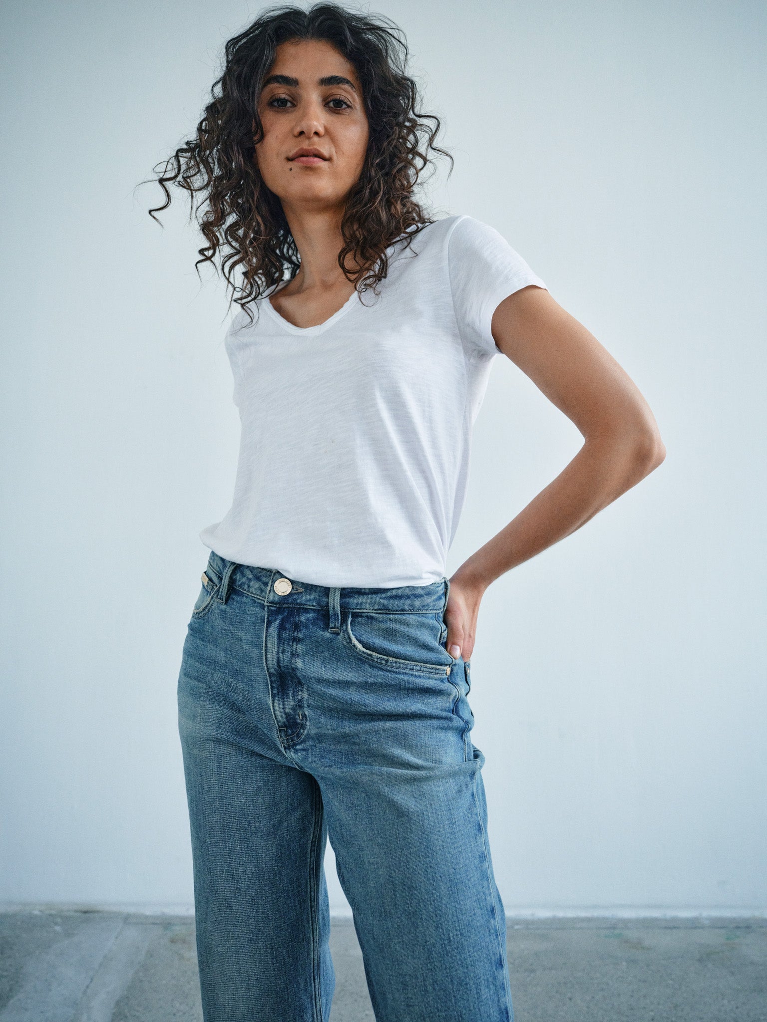 Modelshot / Blue / Detail